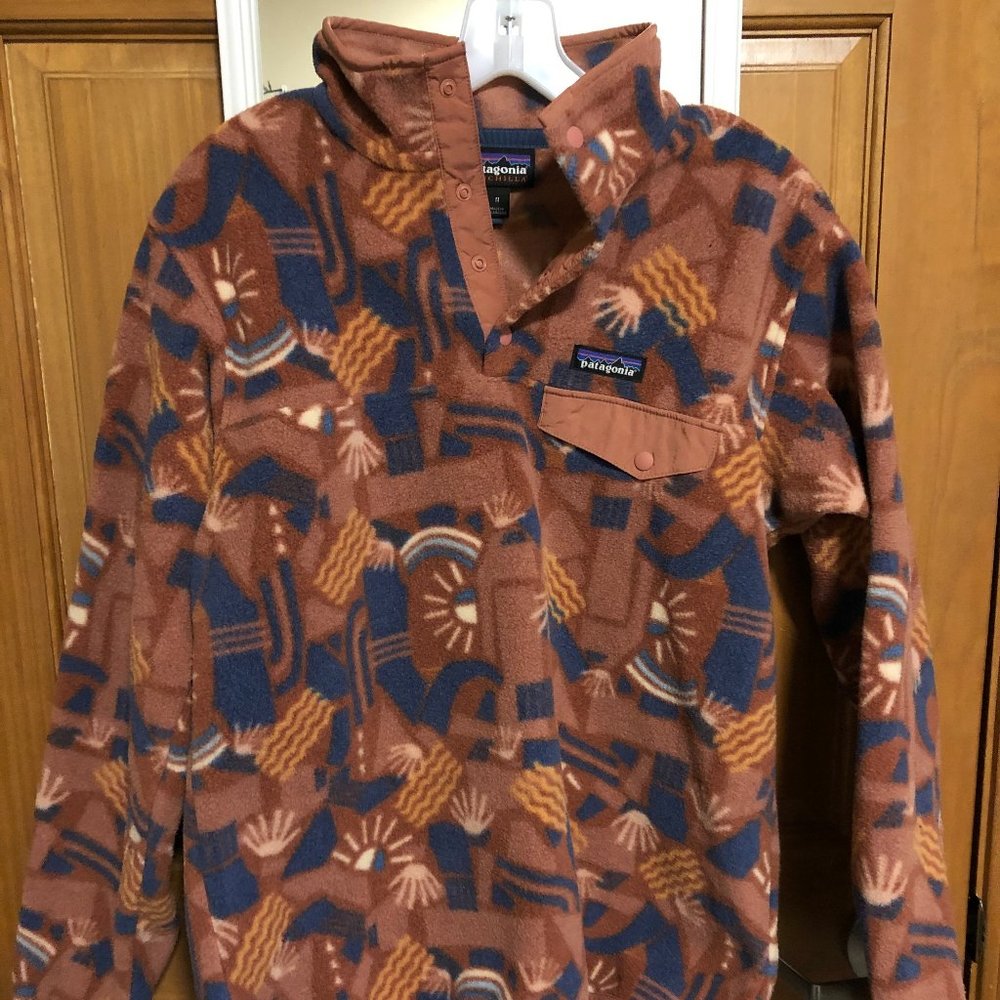 Canyon Block Patagonia Synchilla Medium NWOT